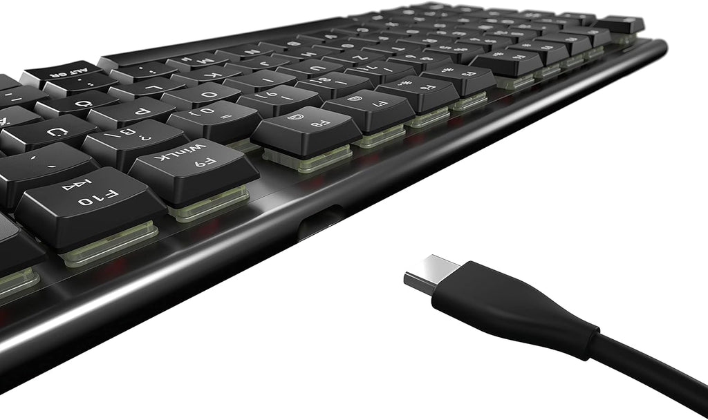 CHERRY MX Low Profile Speed Mechanical Keyboard with Aluminum housing Z80302