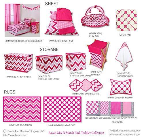 Pink Fuschia Crib Fitted Sheet R4294