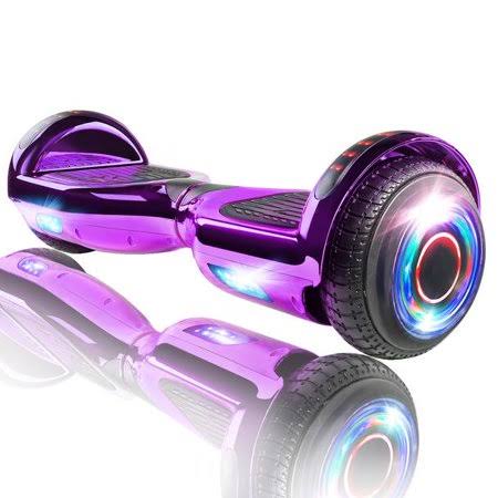 Chrome Purple Silver Hoverboard U6380