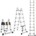 12.5FT Aluminum Telescoping Ladder I5766
