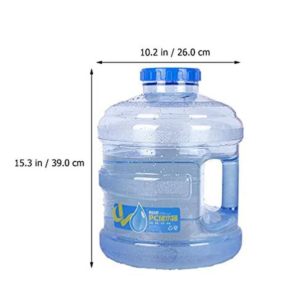 3 Gallon Plastic Water Bottle Jug with Carry Handle Q41580