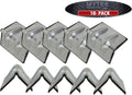 10 Pack Steel Corner Protector with Rubber Chain J891