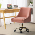 Pink Task Chair with Roller Casters D66507