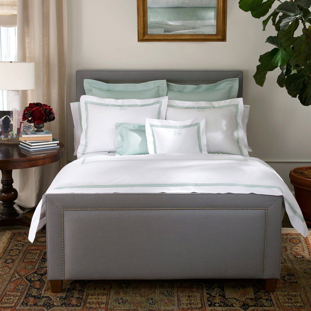 Aquamarine Twin Flat Sheet W41996