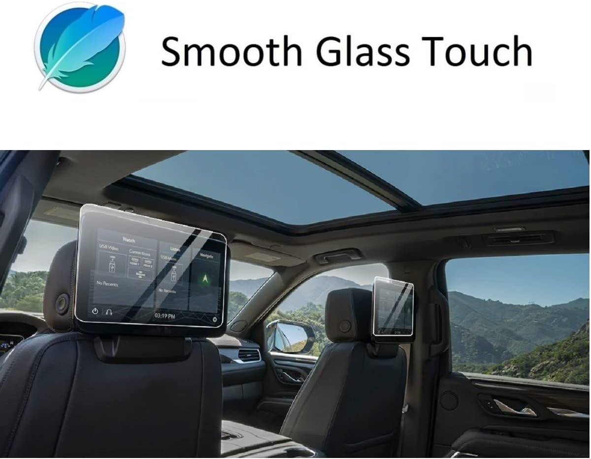 2 Pack Tempered Glass Screen Protector for 12.6-inch Rear-Seat Touch-Screens N518
