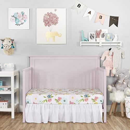 Blush Pink 5 in 1 Convertible Crib D5288